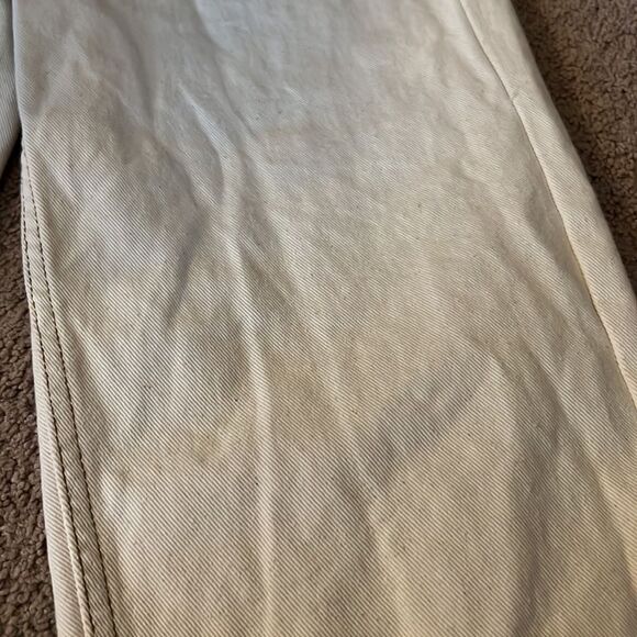 Reclaimed vintage cream jeans 32 - Picture 3 of 8
